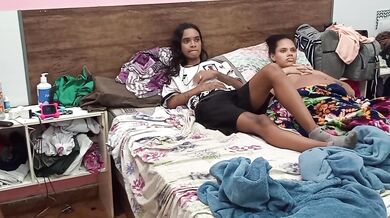 Chamei Jasmine Santanna pra ver Netflix mas só pra comer o cu dela