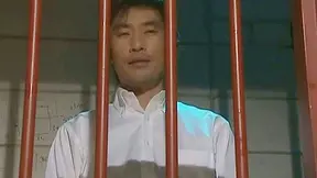 Cock sucking with a horny inmate