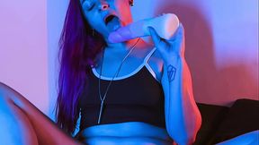 Rafa Unicornio In A Horny Masturbation With Socks On
