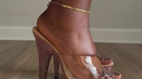 Pleasers try on