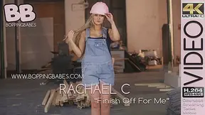 Rachael C - Finish Off For Me - BoppingBabes