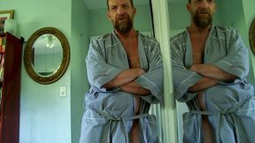 Hairyartist in Cum See Will in His Robe