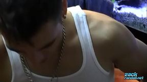 Hot Twink Adam Hess Loving The Vibe Of His New Sexy Toy