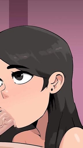 Hazelnut Latte: Sexy Tranny Blowjob Rough Deepthroat and Throat Pie - Episode 19