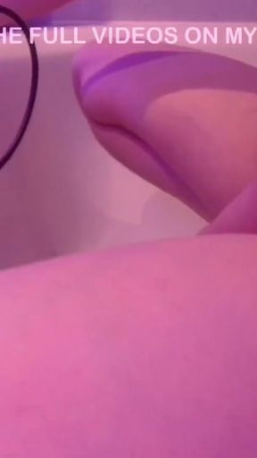 Endoscope POV inflated Bladder - Pissing in the Bathub   Clip 1