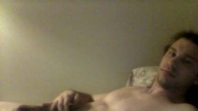 Hot Young American Stud Jerking Off Hard