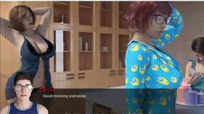 MILF mama gets her big tits milked in 3D animation