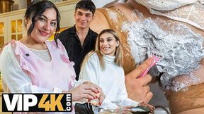 Christina Santes - Shaving Mature Pussy Ended Up As Hot Bathroom Fuck