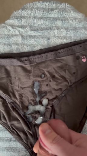 Cum on Wife's Panties 20