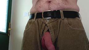 Making Big Cock Drool and Squirt Cum Wearing Cords - Rockard Daddy