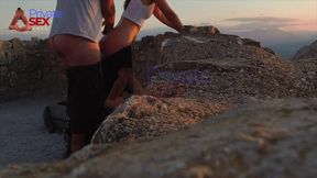 He Destroys My Ass Outdoors in a Castle Open to Visitors
