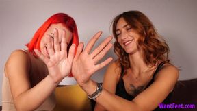 Comparing Our Beautiful Hands - HD MP4