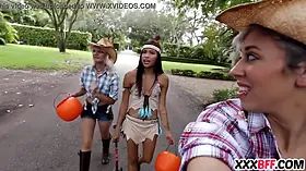 Bday surprise fuck jamboree
