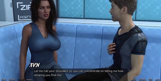 Stranded in Space - Indian MILF with Big Tits Moans While Getting a Massage