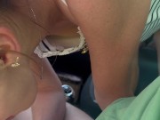 little car ride that ends in fellatio and doggy style