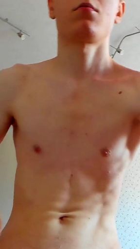 18-year-old’s First Cumshot