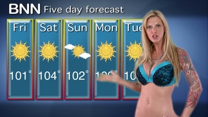 Brazzers: Sultry Weather Girl Unleashed