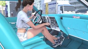 Olsmobile Tornado Template - Yasmine in Camo Sneakers 1080p