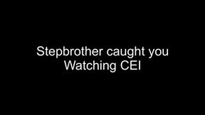 Macrophilia - stepbrother caught you watching CEI