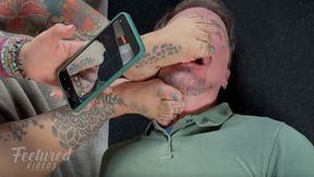 Clean my dirty feet with your tongue (Full HD 1080p MP4)