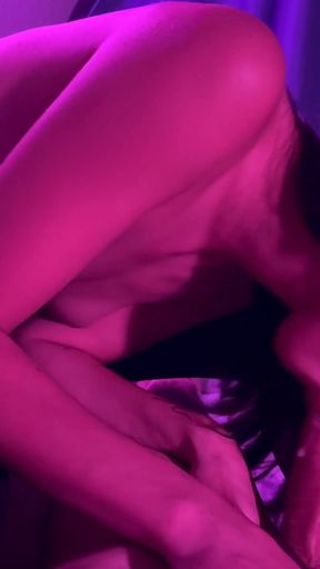 Blowjob in Sexy Black Yoga Pants with Facial