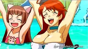 Seductive Naked Anime Babes Tempt in Ahyes Steamy Hentai Fantasies