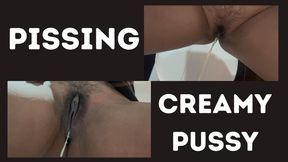 Pissing + Creamypussy