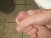 Public washroom spunk