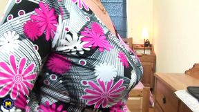 Naughty Grandma Maria Masturbating a Lot