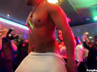 Real Amateur Girls Suck and Fuck Male Strippers