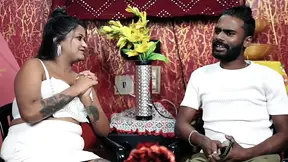 Hot podcast host gives exclusive interview to sexy Star Sudipa