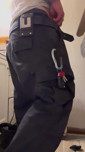 Getting dressed