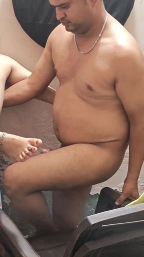 Lady Taler Ne Bhabhi Ka Nap Leya Fuck Her