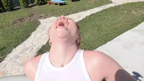 Amateur redhead wife gets big cock in her tight pussy