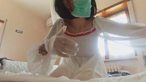 a really professional nurse. she will know how to cure, do not be afraid
