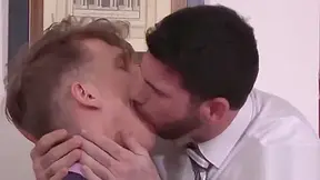 Office Twinks Banging It Out In The Recreational Room