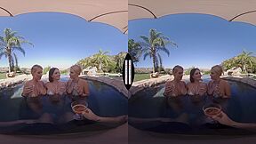 Justin Hunt, Krissy Lynn And Rachael Cavalli In Triple Blowjob And Fucking