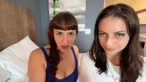 Sensual Vore Tease POV With Giantess Beauties Indica Jane & Karly Salinas (SD 720p WMV)