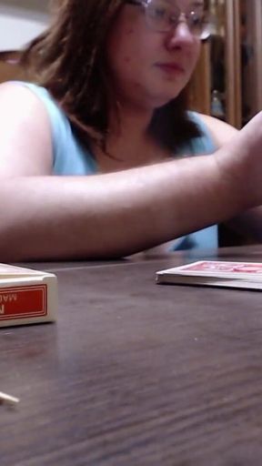 Unforgettable moment from &quot;Neighbor lost blowjob under table at cards&quot;