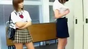 Japanese Lesbian Teacher's Sensual Lesson