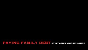 PAYING FAMILY DEBT