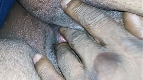 Sucking &amp_ Fingering Wife'_s Pussy At The Rest Stop