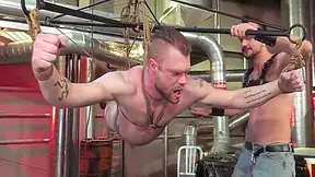 Leather Gay - Submissive Bdsm Bottom Barebacked By Dominant Bf In Leather 7 Min