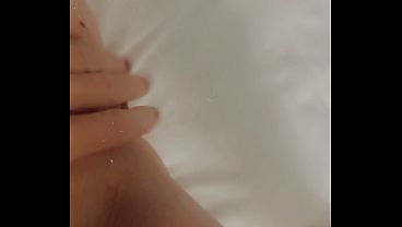 Sexy blond washing pussy pretty pink tee Zoey