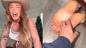 Stuck GF gets tickled