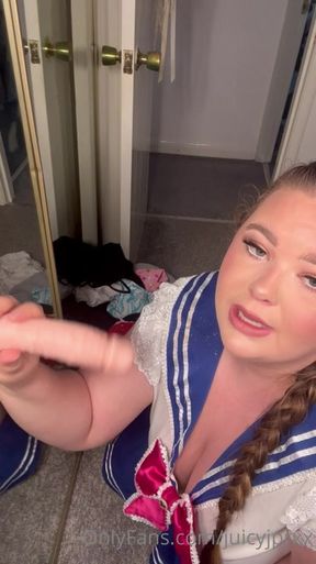 BBW SAILOR MOON BLOWJOB