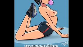 Speedrun on Google until you find nsfw from GoGo Tomago
