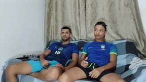 brotheragem no intervalo do jogo