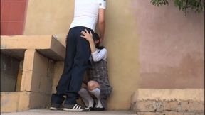 Roleplay Girl Runs Away With Boy to Fuck