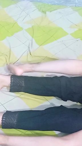 Key moment from "teen Indian girl fucked by her boyfriend I catch my girlfriend in my room and give her the fuck of her life."